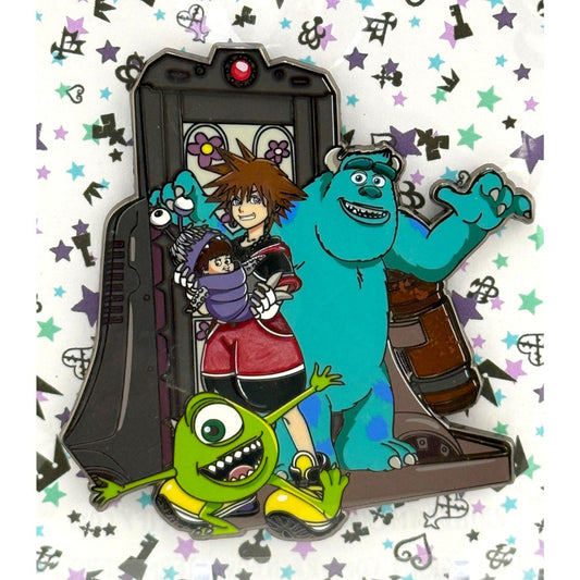 Kingdom Hearts & Monsters Inc. Fantasy Pin