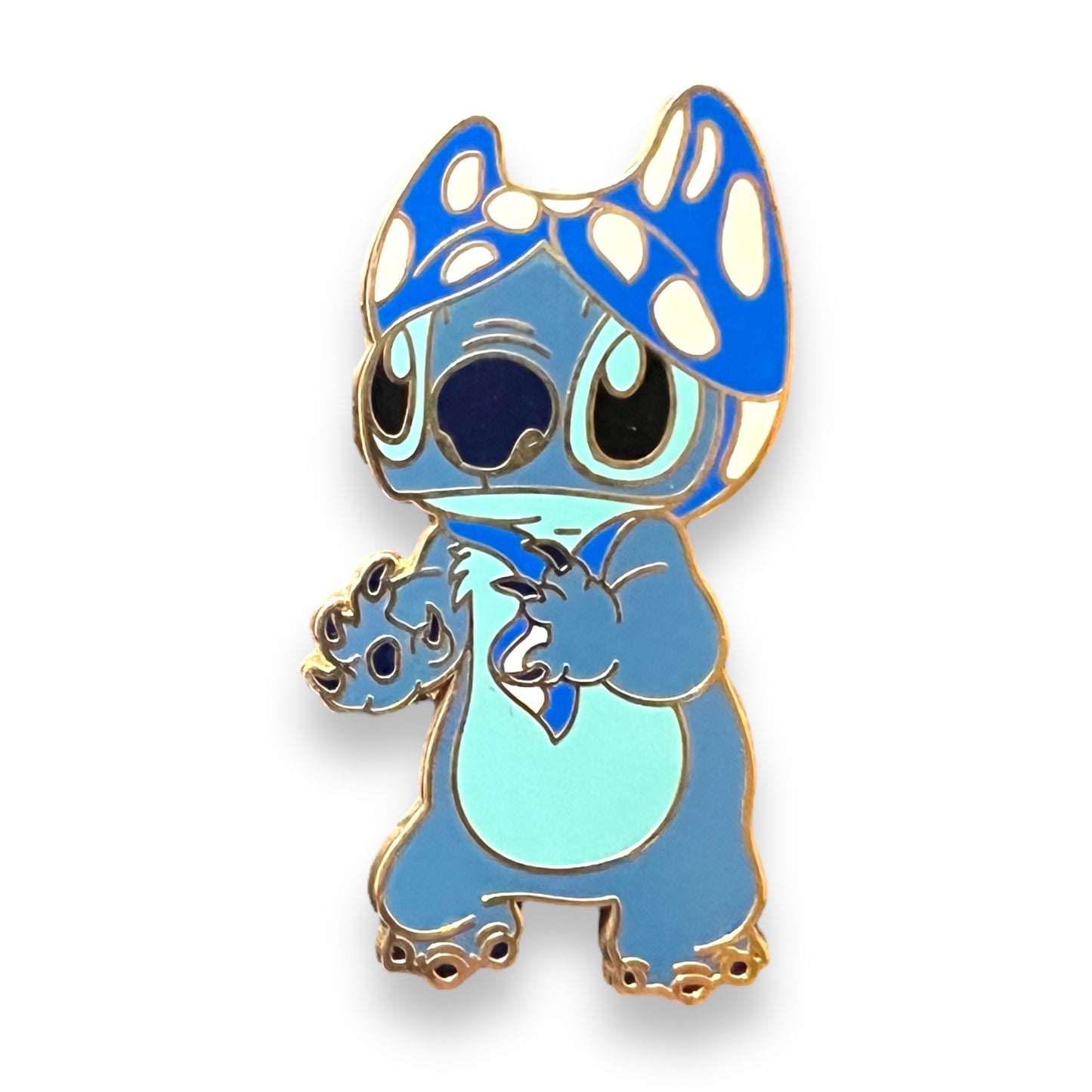 Stitch with Bikini Top on Head Pin