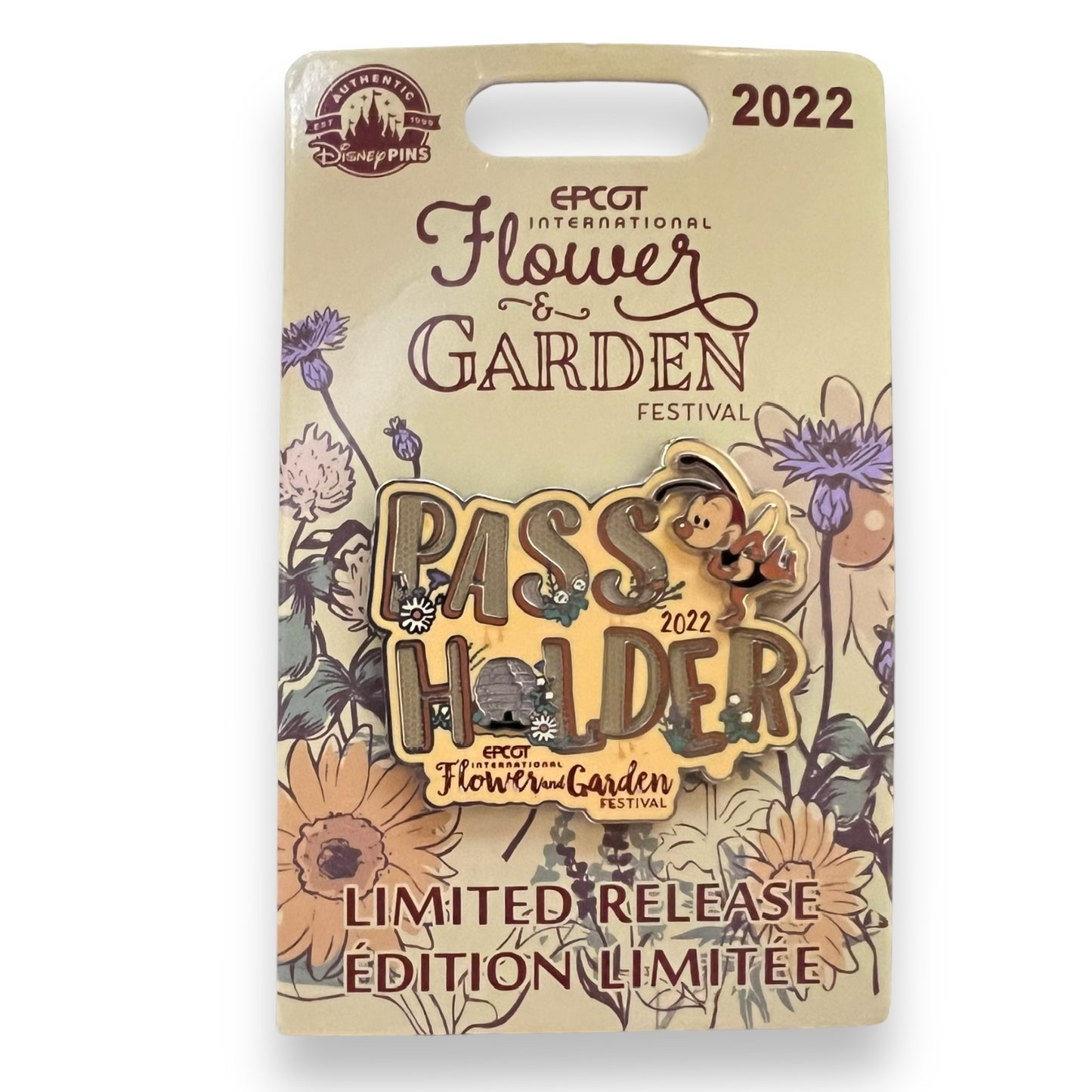 Spike the Busy Bee - Flower & Garden Festival (LE) Pin