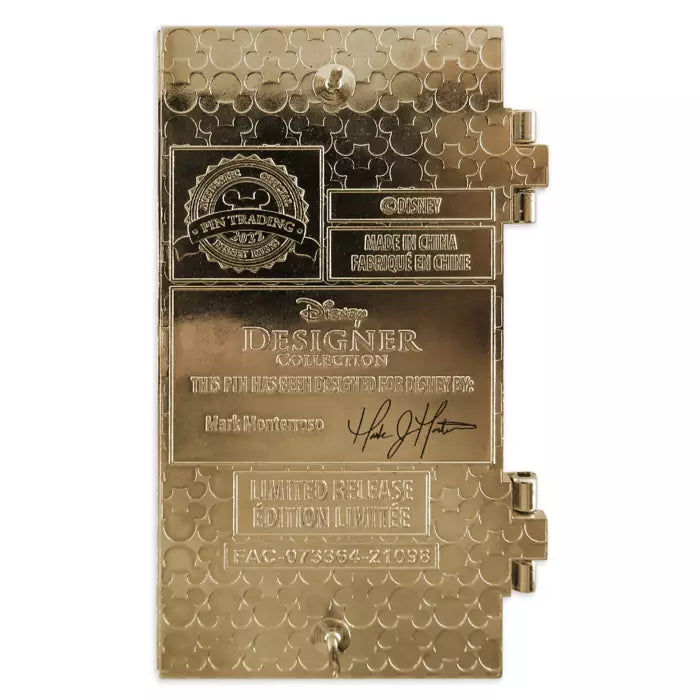 Jasmine Hinged Pin – Disney Designer Collection (Limited Release) Pin