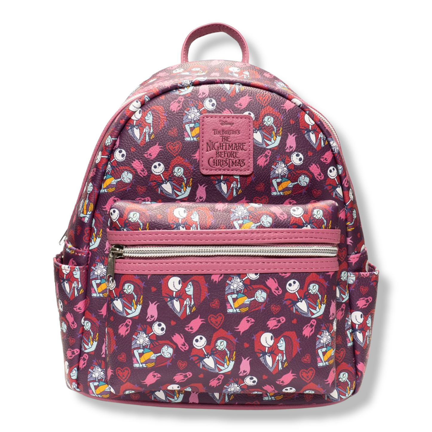The Nightmare Before Christmas Jack and Sally Hearts Mini-Backpack