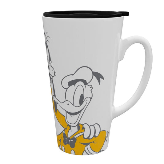 Mickey Mouse, Donald, and Goofy Travel Mug (15 oz)