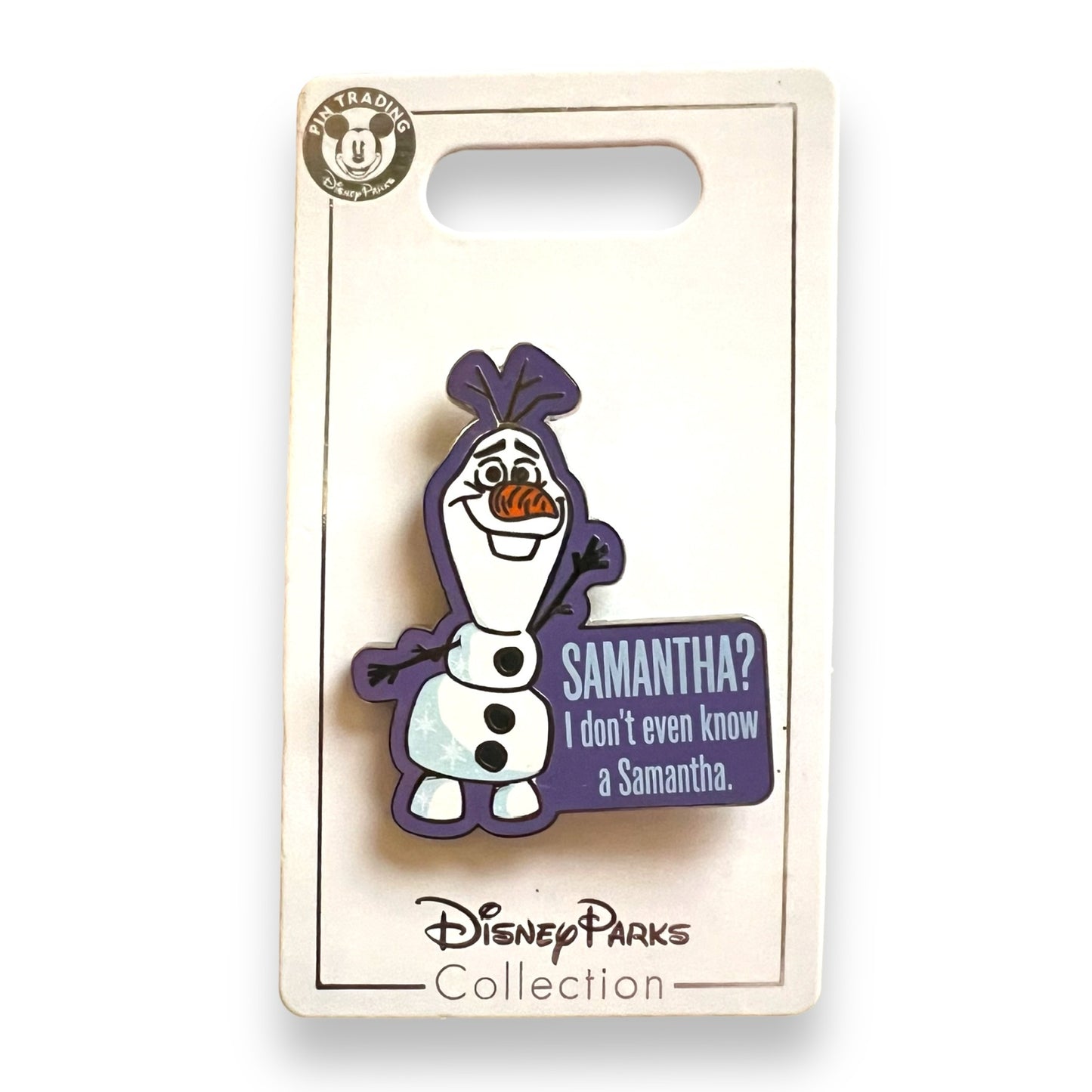 Frozen II - Olaf Samantha? Pin
