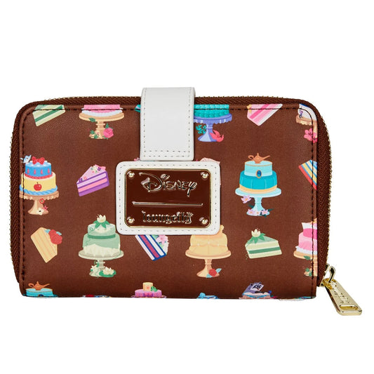 Disney Princess Cakes Zip-Around Wallet