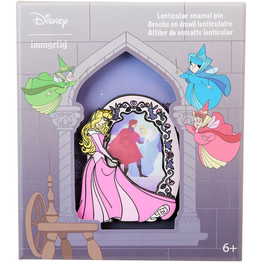 Sleeping Beauty Lenticular 3-Inch Enamel Pin (Limited Release)