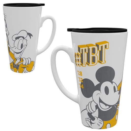 Mickey Mouse, Donald, and Goofy Travel Mug (15 oz)
