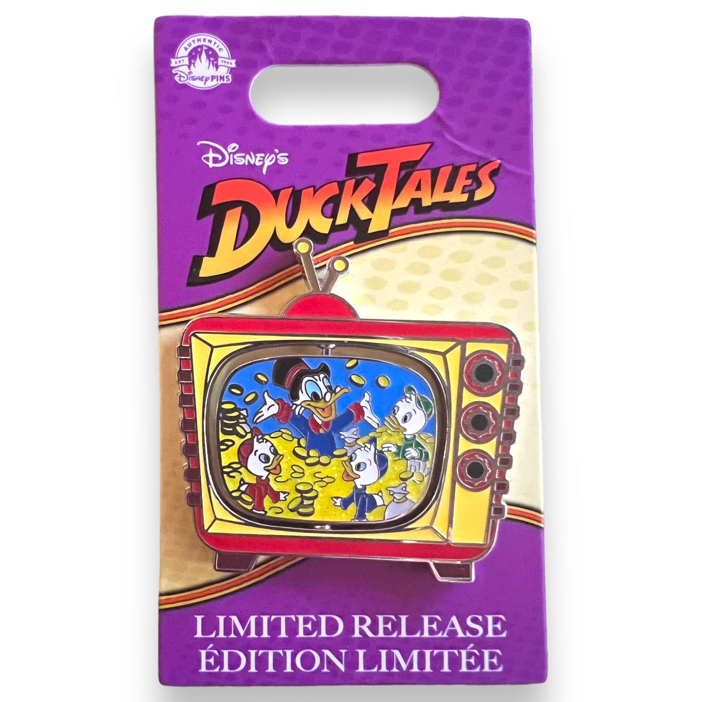 Duck Tales - 35th Anniversary Spinner Pin