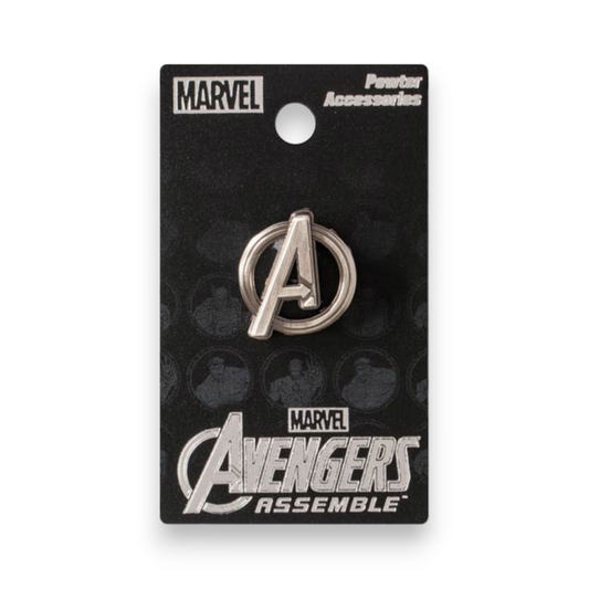 Avengers Logo Pewter Lapel Pin