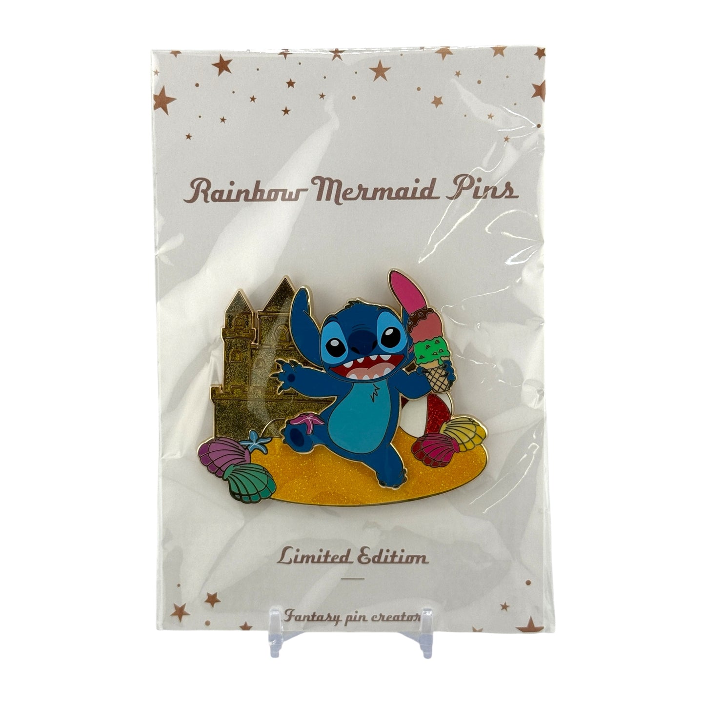 Beach Bum Fantasy Pin - Stitch