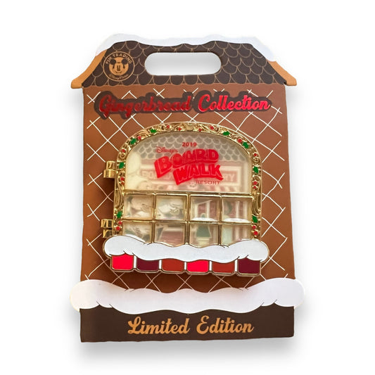 Boardwalk Resort Gingerbread House - Mickey Mouse Pin