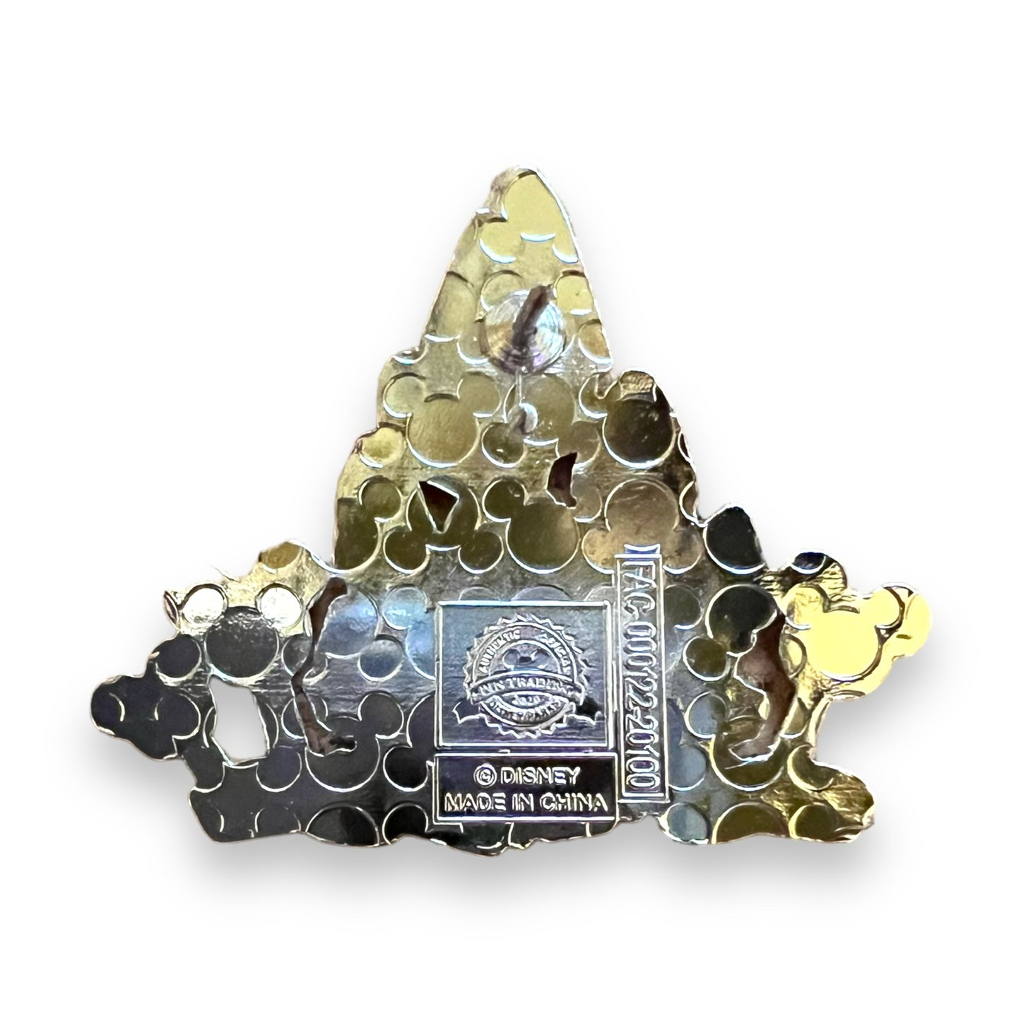 Candy Corn Disney Castle Pin