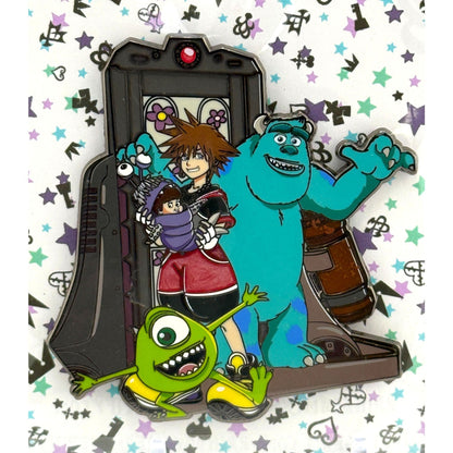 Kingdom Hearts & Monsters Inc. Fantasy Pin
