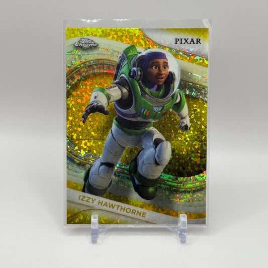 2025 Topps Chrome - Yellow Mini Diamond - Izzy Hawthorne