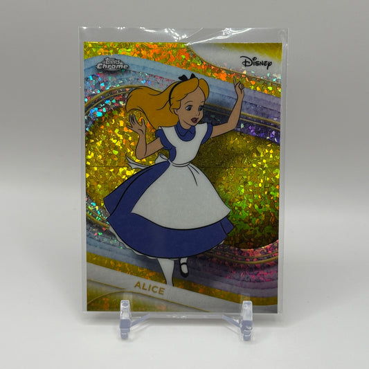 2025 Topps Chrome - Yellow Mini Diamond - Alice