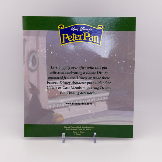 Disney Parks Peter Pan 4-Piece Booster Pin Set