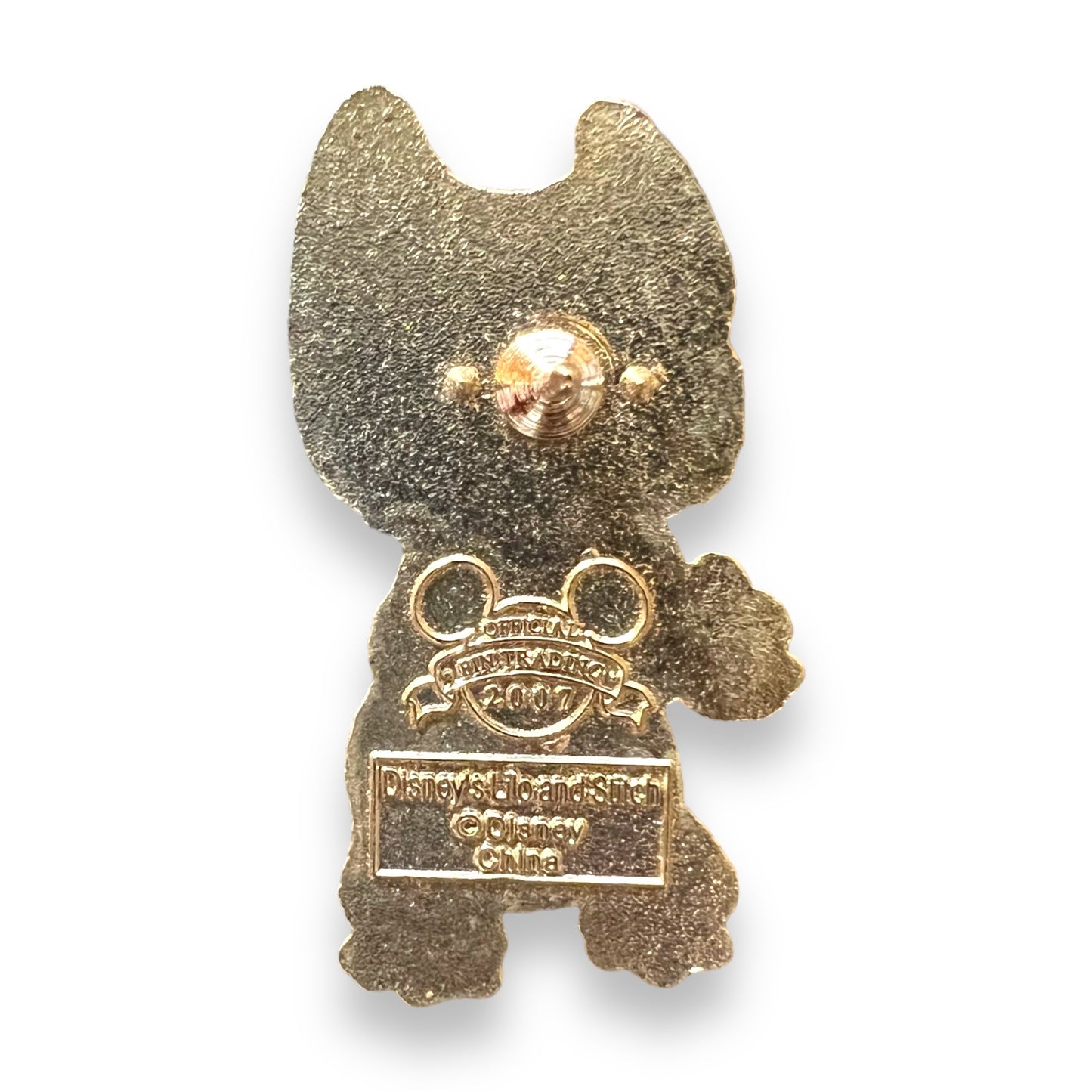 Stitch with Bikini Top on Head Pin