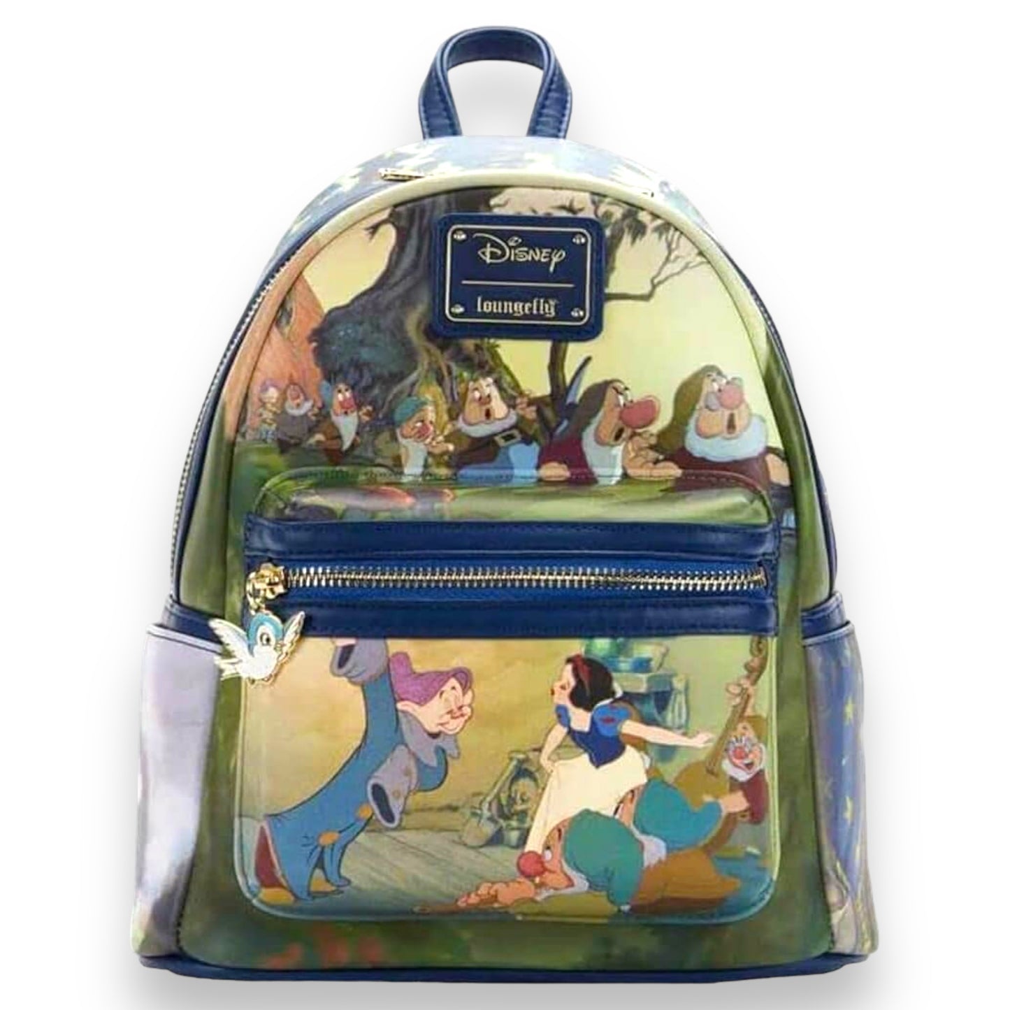 Snow White Film Scenes Mini Backpack