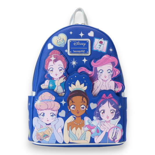 Loungefly Disney Princess Manga Style Mini-Backpack