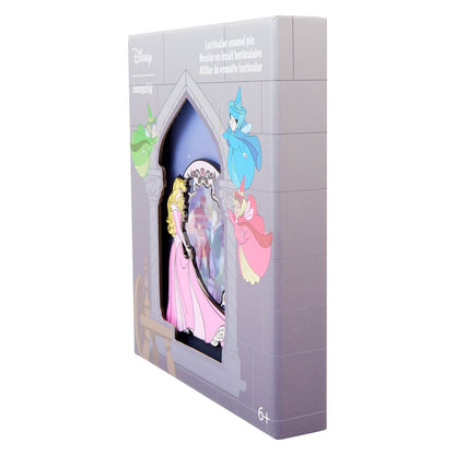 Sleeping Beauty Lenticular 3-Inch Enamel Pin (Limited Release)