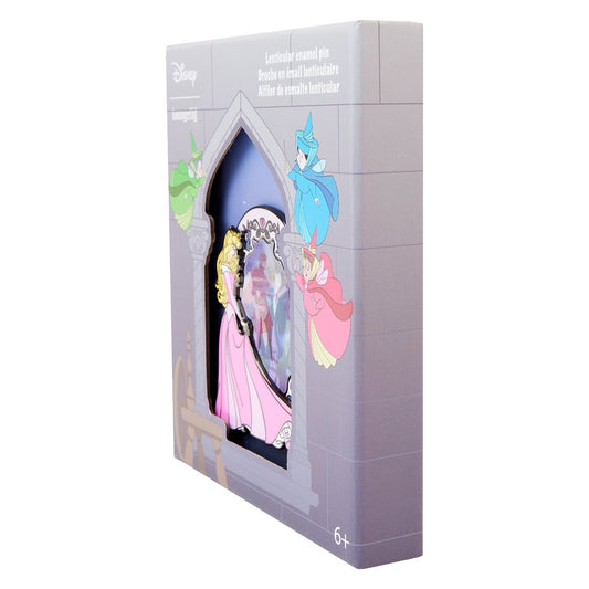 Sleeping Beauty Lenticular 3-Inch Enamel Pin (Limited Release)