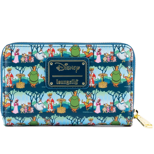 Robin Hood Cast in Sherwood Forest Zip-Around Wallet