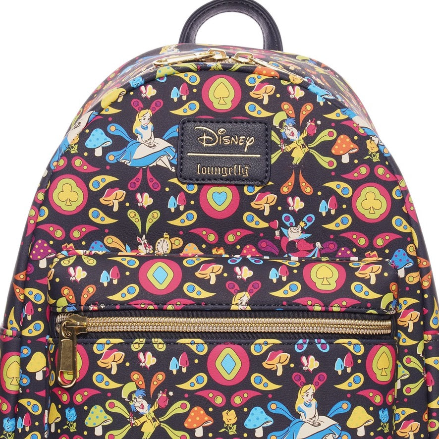 Alice in Wonderland Retro Mini-Backpack