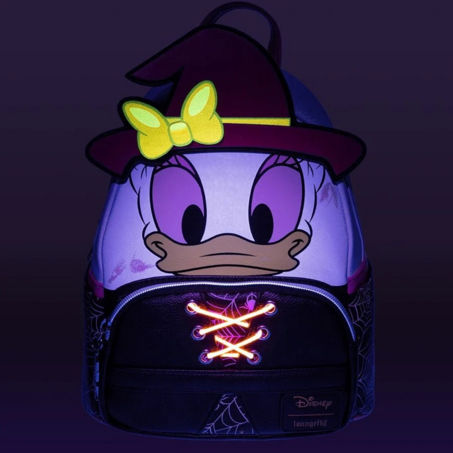 Daisy Duck Halloween Witch Mini Backpack (GITD)