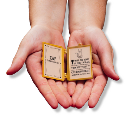 Hocus Pocus Spell Book Keychain