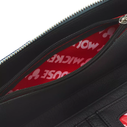 Mickey Mouse Denim Wallet