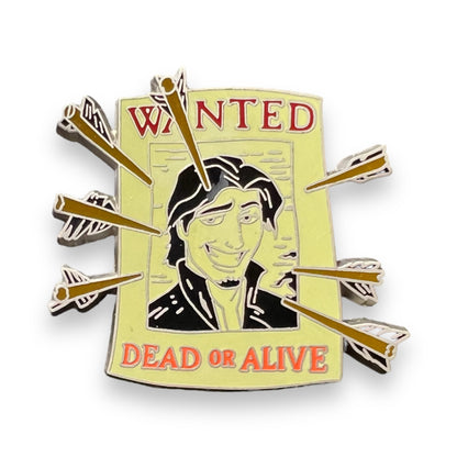 Wanted Poster - Flynn Rider Pin