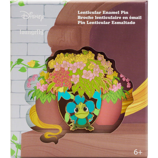 Tangled Pascal Lenticular 3-Inch Collector Box Pin